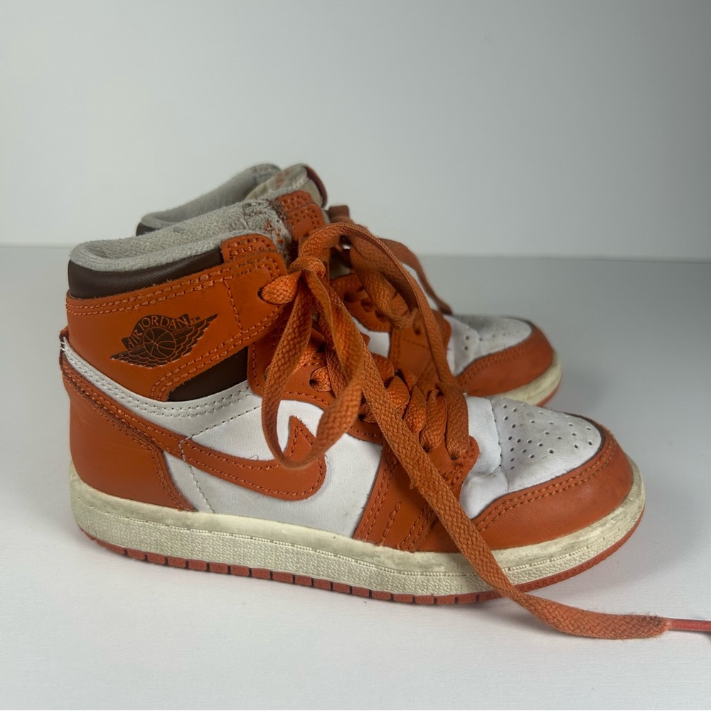 Nike Air Jordan 1 Retro High OG PS Starfish Size 11c Toddler CU0449-101